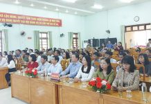 Các đại biểu dự lễ phát động