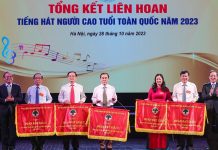 Người cao tuổi tỉnh đoạt giải C tại liên hoan “Tiếng hát người cao tuổi toàn quốc” năm 2023 Người Cao tuổi Quảng Bình đạt giải C tại Liên hoan “Tiếng hát Người cao tuổi chung kết năm 2023” tại Hà Nội