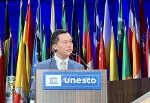 Việt Nam được bầu làm Phó chủ tịch Đại hội đồng UNESCO lần thứ 42 Thứ trưởng Bộ Ngoại giao Hà Kim Ngọc phát biểu tại phiên toàn thể ngày 8/11 tại Đại hội đồng UNESCO khóa 42.