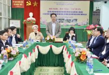 Bảo tồn, phát huy giá trị lễ hội Mừng cơm mới của người Bru-Vân Kiều Quang cảnh hội thảo.