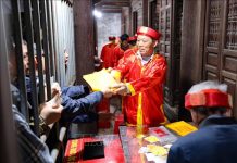 Lễ Phát ấn Đền Trần Nam Định - Xuân Quý Mão 2023. Ảnh tư liệu: Thanh Tùng/TTXVN Bảo đảm an ninh trật tự, an toàn, tiết kiệm