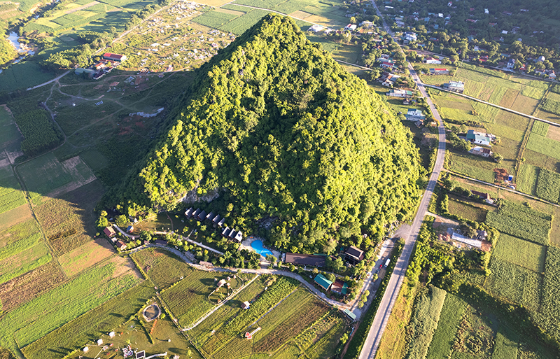 Lèn Chùa Ecostay nằm ở vị trí  