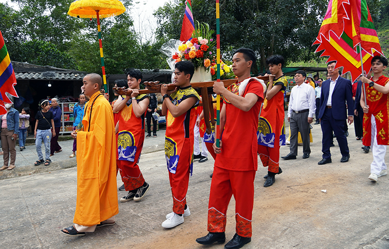 Lễ rước nước tại chùa Thần Đinh xuân Giáp Thìn 2024.