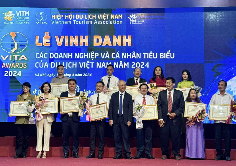 Trung tâm Du lịch PN-KB được Hiệp hội Du lịch Việt Nam vinh danh.