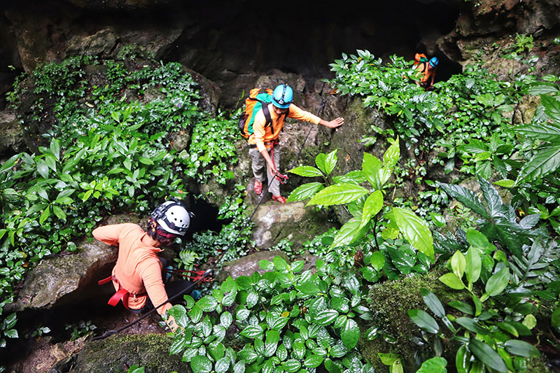 Quảng Bình trở thành điểm đến hấp dẫn của du khách yêu thích du lịch mạo hiểm.