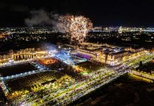 Khu đô thị Bảo Ninh 1 sẽ là 1 trong 2 địa điểm bắn pháo hoa chào năm mới mới2mới0mới2mới5mới.