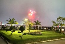 TP. Đồng Hới: Rực rỡ pháo hoa chào năm mới Ất Tỵ 2025