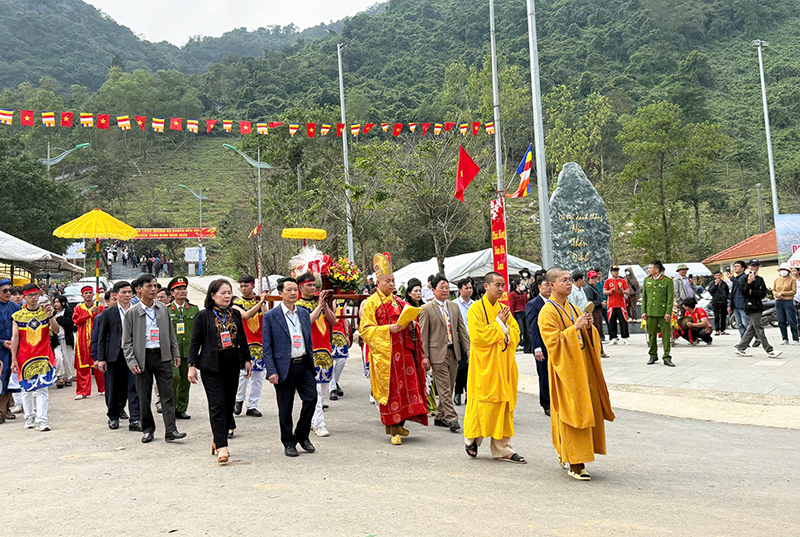  Lễ rước nước tại chùa Thần Đinh xuân Ất Tỵ 2025