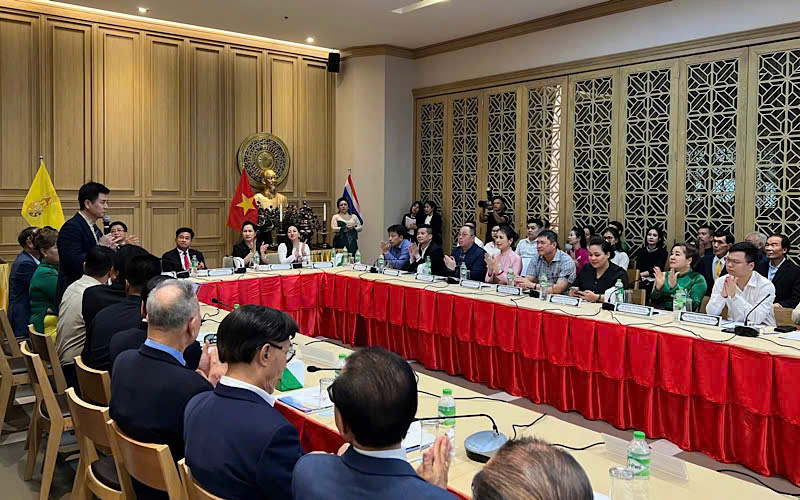 chương trình Đoàn đại biểu địa phương và doanh nghiệp Việt Nam gặp gỡ kết nối thương mại với Hiệp hội doanh nhân Thái-Việt Nam toàn Thái
