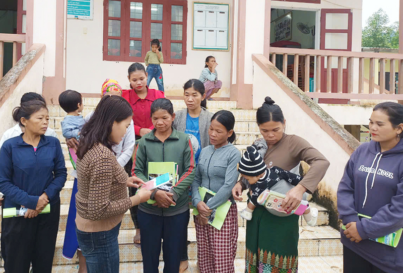 Các tổ truyền thông cộng đồng tại huyện Tuyên Hóa luôn nỗ lực phát huy hiệu quả.
