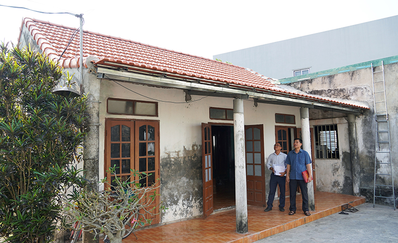 Nhiều gia đình người có công trên địa bàn huyện Quảng Ninh được hỗ trợ cải tạo sửa chữa nhà ở.