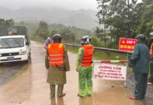 Toàn tỉnh có 8 điểm và 6 tuyến đường giao thông ngập lụt