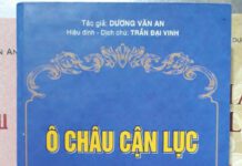Non nước Quảng Bình qua Ô châu cận lục của Dương Văn An
