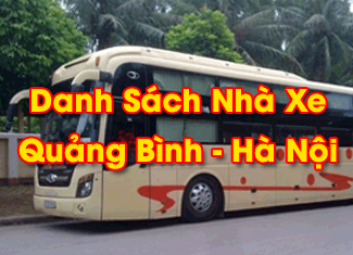 Các nhà xe Quảng Bình