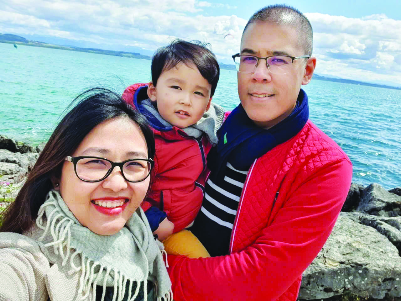 Dù con sinh ra và lớn lên tại Pháp, tôi vẫn kiên trì dạy con nói tiếng Việt hàng ngày để con không bao giờ quên cội nguồn - chị Nguyễn Thị Xô chia sẻ - Ảnh: T.A