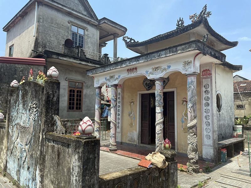 Nhà thờ Võ Trọng Bình ở thôn Lộc Thượng, An Thủy, Lệ Thủy.