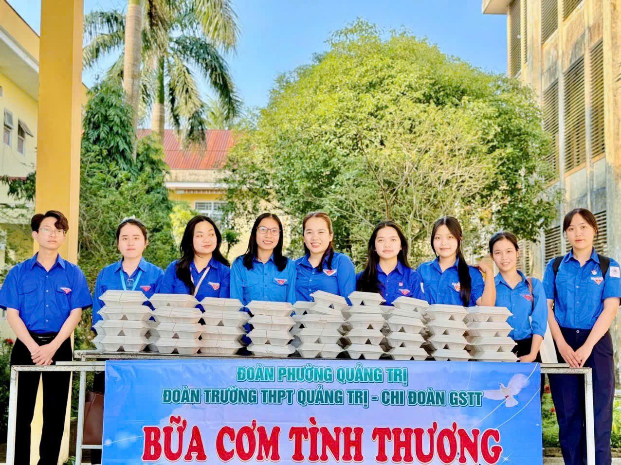 Các hoạt động thiện nguyện của Đoàn phường Quảng Trị luôn được duy trì, hướng đến việc hỗ trợ các đối tượng yếu thế trên địa bàn. Ảnh: N.V